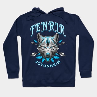 Fenrir Vikings Wolf Hoodie